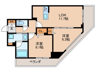 URBANLINKときわ台の物件間取画像